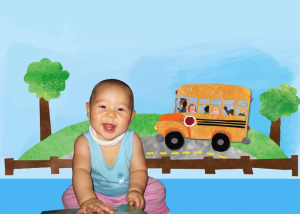 Kasie-2-teeth smile - Musical English - early childhood learning program