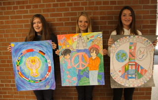 Children Celebrate Peace Through Poster Contest - Musical English - early childhood learning program